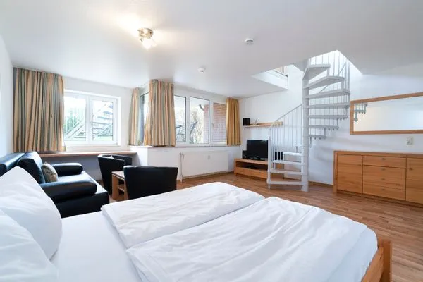 Wohnzimmer Wohnpark am Mühlenteich Ferienwohnung Nr. 27a