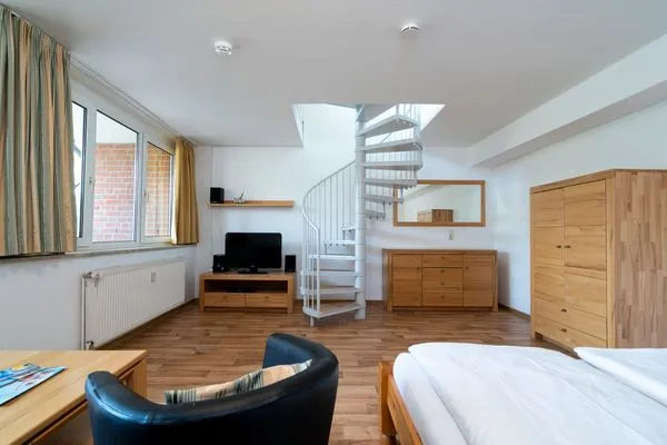 Wohnzimmer Wohnpark am Mühlenteich Ferienwohnung Nr. 27a