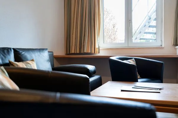 Wohnzimmer Wohnpark am Mühlenteich Ferienwohnung Nr. 27a