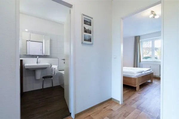 Badezimmer Wohnpark am Mühlenteich Ferienwohnung Nr. 27a