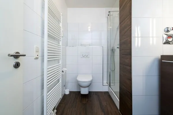 Badezimmer Wohnpark am Mühlenteich Ferienwohnung Nr. 27a