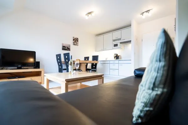 Wohnzimmer Wohnpark am Mühlenteich Ferienwohnung Nr. 24