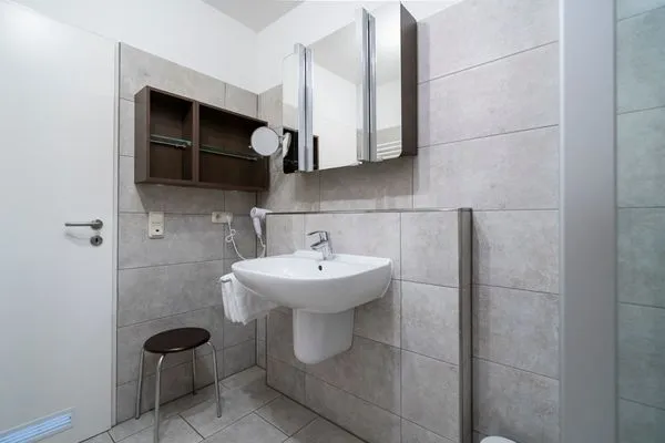 Badezimmer Wohnpark am Mühlenteich Ferienwohnung Nr. 24