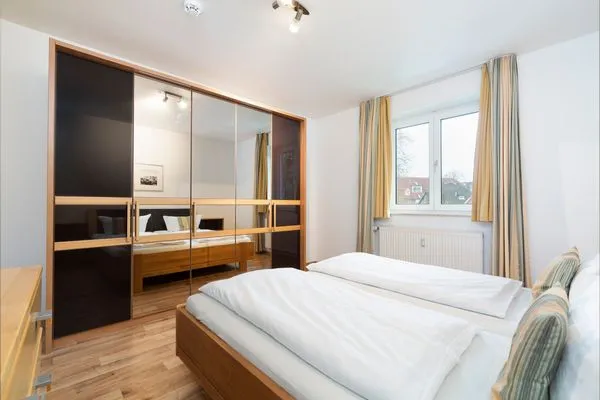 Schlafzimmer Wohnpark am Mühlenteich Ferienwohnung Nr. 30