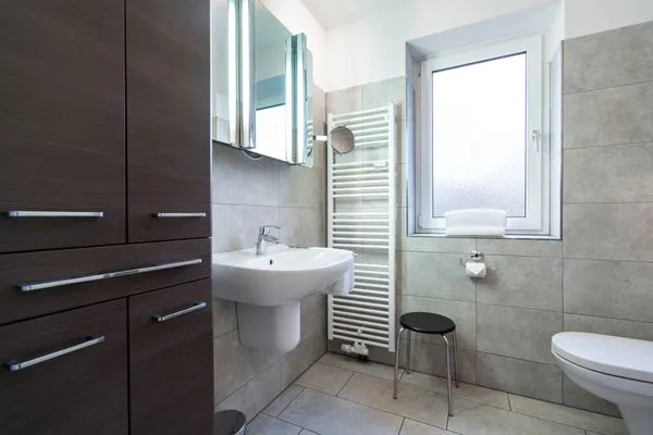 Badezimmer Wohnpark am Mühlenteich Ferienwohnung Nr. 30