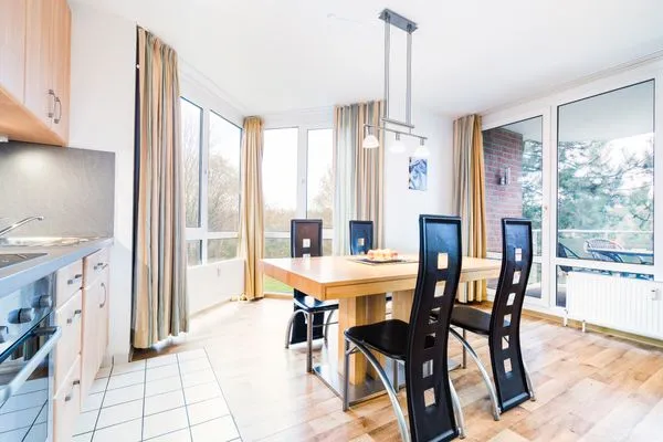 Wohnzimmer Wohnpark am Mühlenteich Ferienwohnung Nr. 30