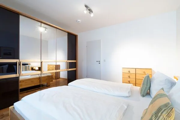 Schlafzimmer Wohnpark am Mühlenteich Ferienwohnung Nr. 31