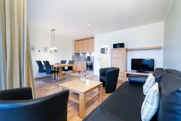 Wohnzimmer Wohnpark am Mühlenteich Ferienwohnung Nr. 31