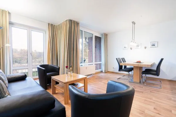 Wohnzimmer Wohnpark am Mühlenteich Ferienwohnung Nr. 31