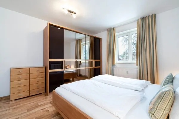 Schlafzimmer Wohnpark am Mühlenteich Ferienwohnung Nr. 32