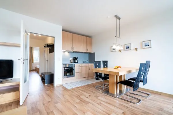 Wohnzimmer Wohnpark am Mühlenteich Ferienwohnung Nr. 32