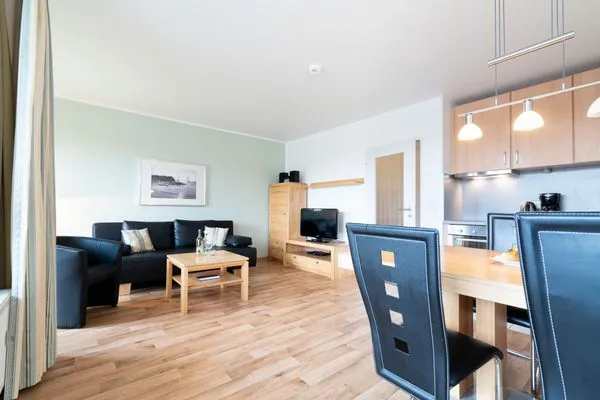 Wohnzimmer Wohnpark am Mühlenteich Ferienwohnung Nr. 32