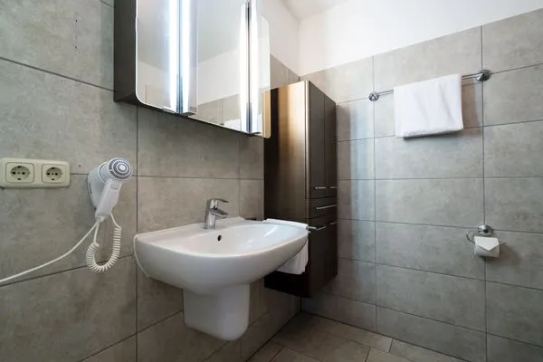 Badezimmer Wohnpark am Mühlenteich Ferienwohnung Nr. 32