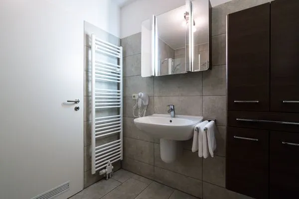 Badezimmer Wohnpark am Mühlenteich Ferienwohnung Nr. 32