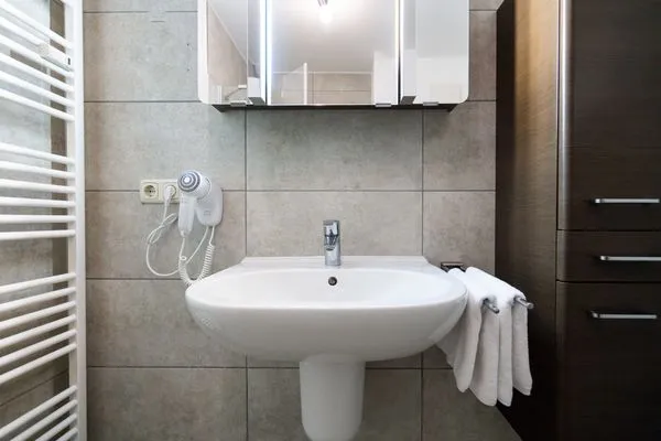Badezimmer Wohnpark am Mühlenteich Ferienwohnung Nr. 32