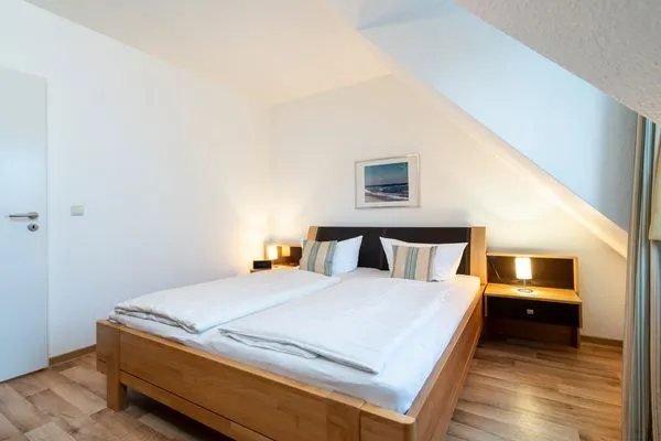 Schlafzimmer Wohnpark am Mühlenteich Ferienwohnung Nr. 37