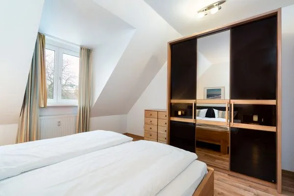 Schlafzimmer Wohnpark am Mühlenteich Ferienwohnung Nr. 37