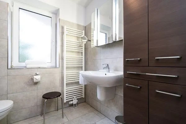 Badezimmer Wohnpark am Mühlenteich Ferienwohnung Nr. 37