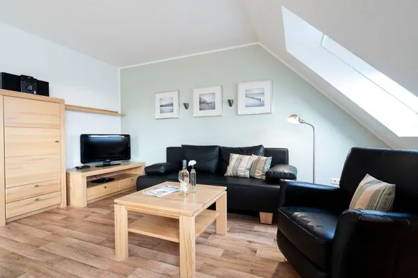 Wohnzimmer Wohnpark am Mühlenteich Ferienwohnung Nr. 37