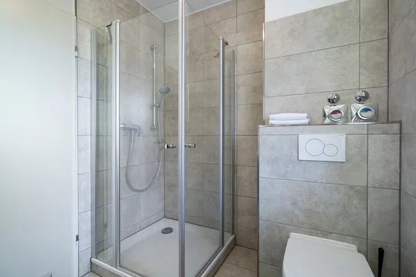 Badezimmer Wohnpark am Mühlenteich Ferienwohnung Nr. 37