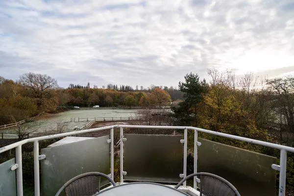 Balkon Wohnpark am Mühlenteich Ferienwohnung Nr. 37