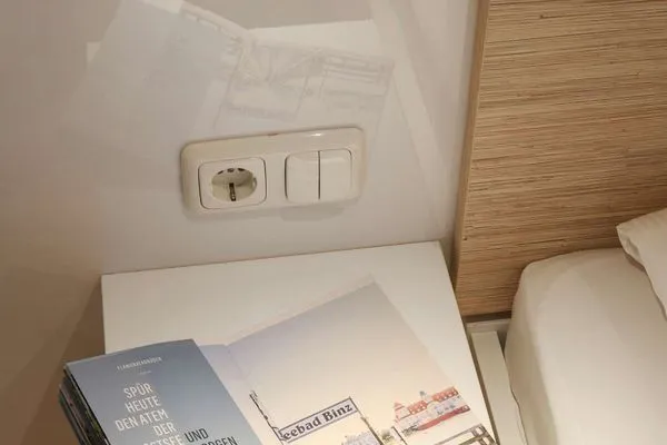 Schlafzimmer Villa Mönchgut Ferienwohnung 4