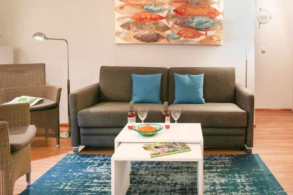 Wohnzimmer Villa Mönchgut Ferienwohnung 4