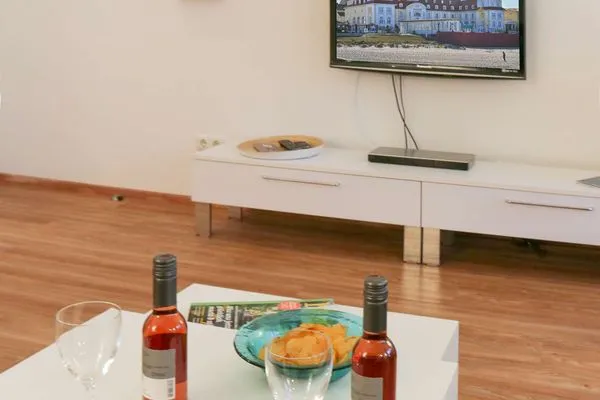 Wohnzimmer Villa Mönchgut Ferienwohnung 4