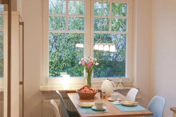 Essbereich Villa Mönchgut Ferienwohnung 4