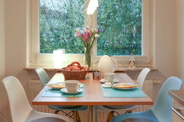 Essbereich Villa Mönchgut Ferienwohnung 4