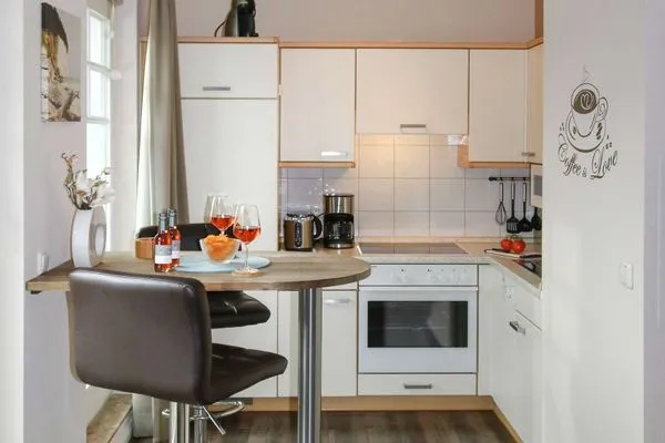 Küche / Küchenzeile Villa Mönchgut Ferienwohnung 13