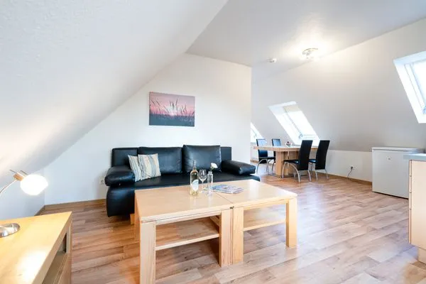 Wohnzimmer Wohnpark am Mühlenteich Ferienwohnung Nr. 39