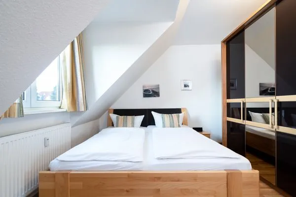 Schlafzimmer Wohnpark am Mühlenteich Ferienwohnung Nr. 39