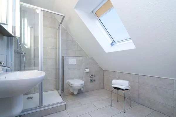 Badezimmer Wohnpark am Mühlenteich Ferienwohnung Nr. 39