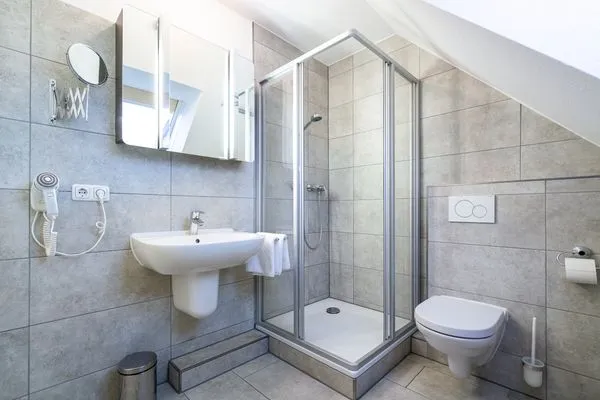 Badezimmer Wohnpark am Mühlenteich Ferienwohnung Nr. 39