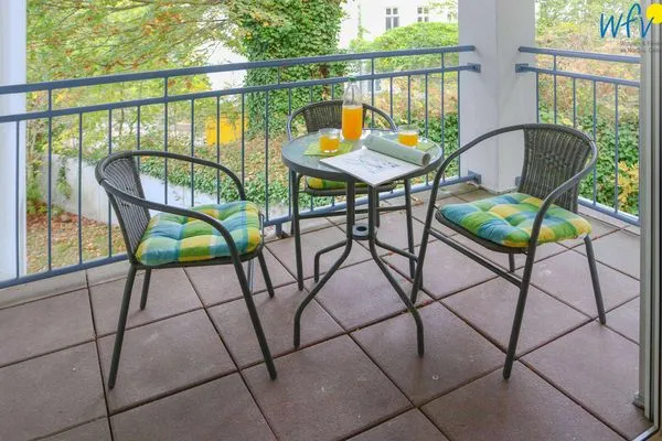 Balkon Residenz Binz Ferienwohnung 7