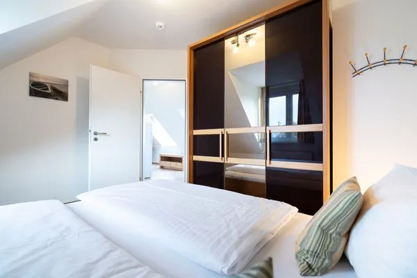 Schlafzimmer Wohnpark am Mühlenteich Ferienwohnung Nr. 38