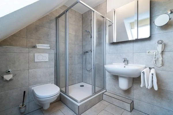 Badezimmer Wohnpark am Mühlenteich Ferienwohnung Nr. 38