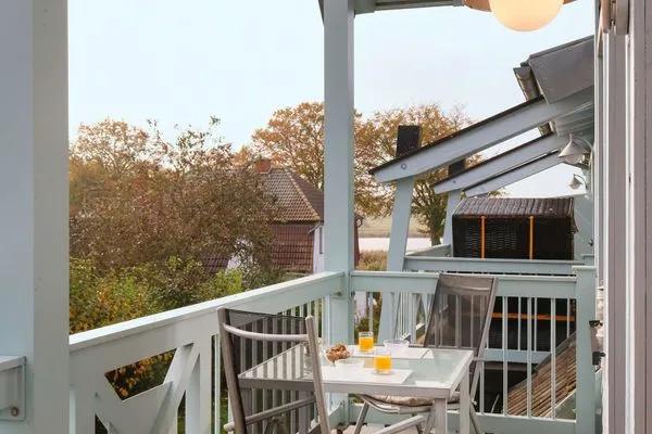 Balkon Ferienpark Seedorf Fischerhaus - Ferienwohnung 12