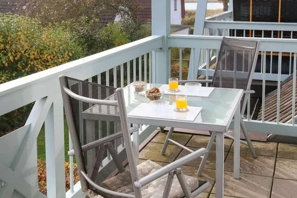 Balkon Ferienpark Seedorf Fischerhaus - Ferienwohnung 12