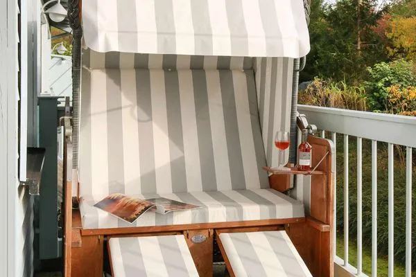 Balkon Ferienpark Seedorf Fischerhaus - Ferienwohnung 12