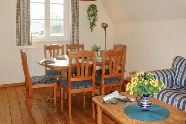 Wohnzimmer Villa Drei Rosen Ferienwohnung 4