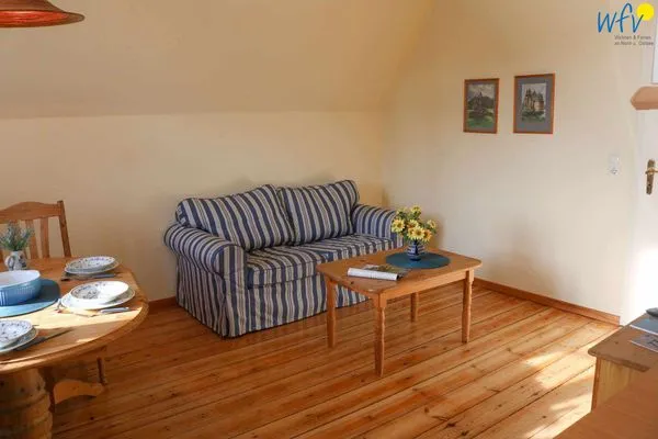 Wohnzimmer Villa Drei Rosen Ferienwohnung 4