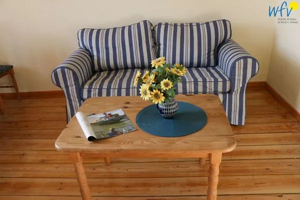 Wohnzimmer Villa Drei Rosen Ferienwohnung 4