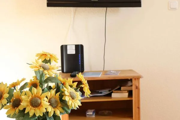 Wohnzimmer Villa Drei Rosen Ferienwohnung 4