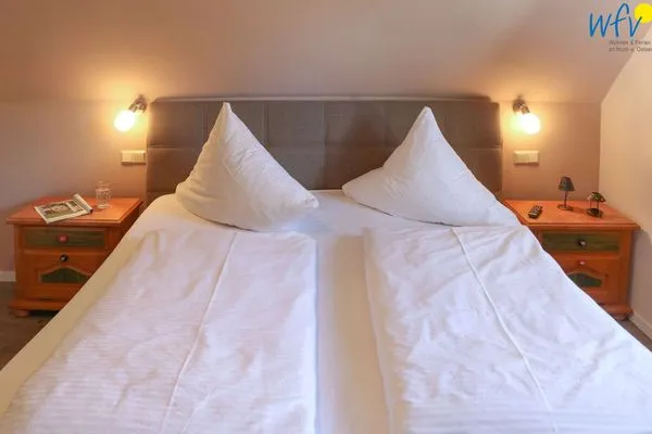 Schlafzimmer Schäferhaus Ferienwohnung 1