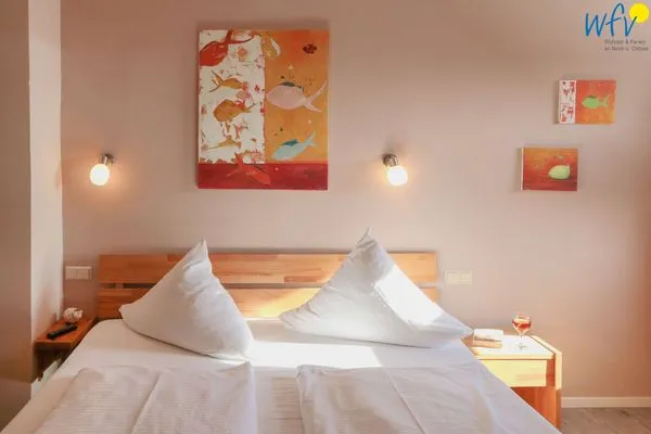 Schlafzimmer Schäferhaus Ferienwohnung 1