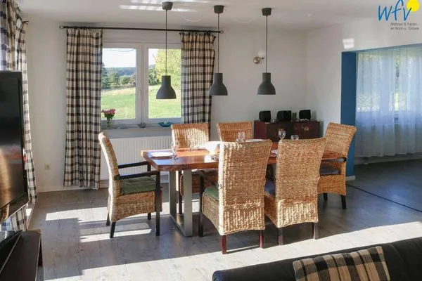 Wohnzimmer Schäferhaus Ferienwohnung 1