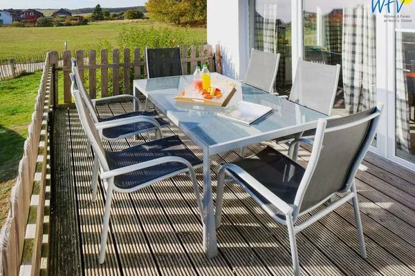 Terrasse Schäferhaus Ferienwohnung 1