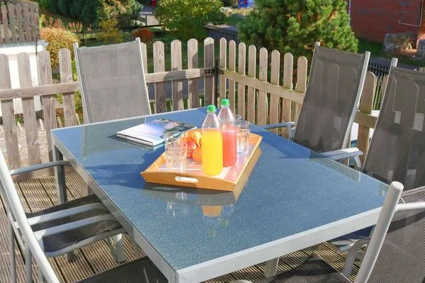 Terrasse Schäferhaus Ferienwohnung 1